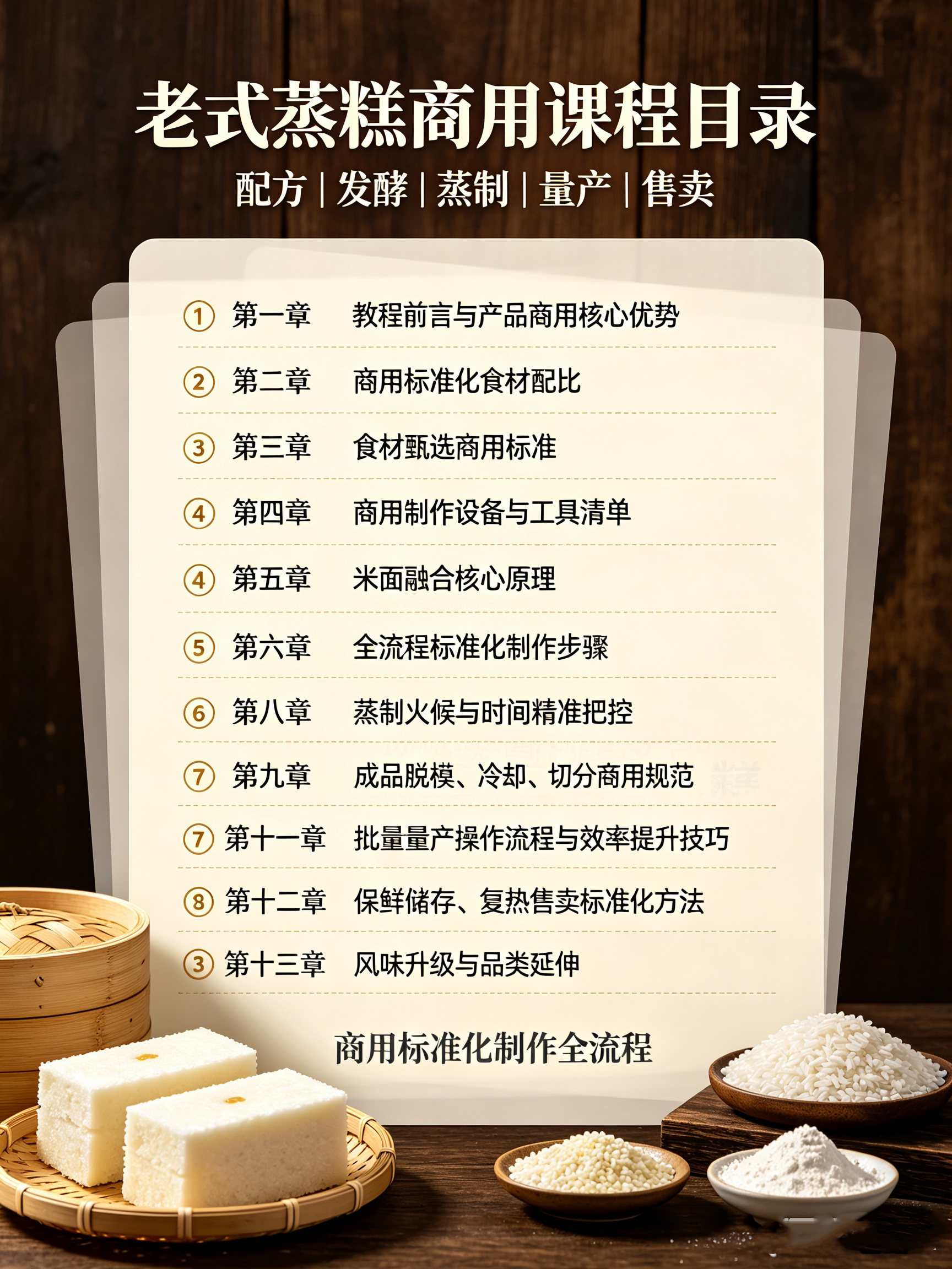 图片[2]-L15235传统老式蒸糕详细教程，米面配比发酵技巧，松软香甜入口即化做法-简创库网