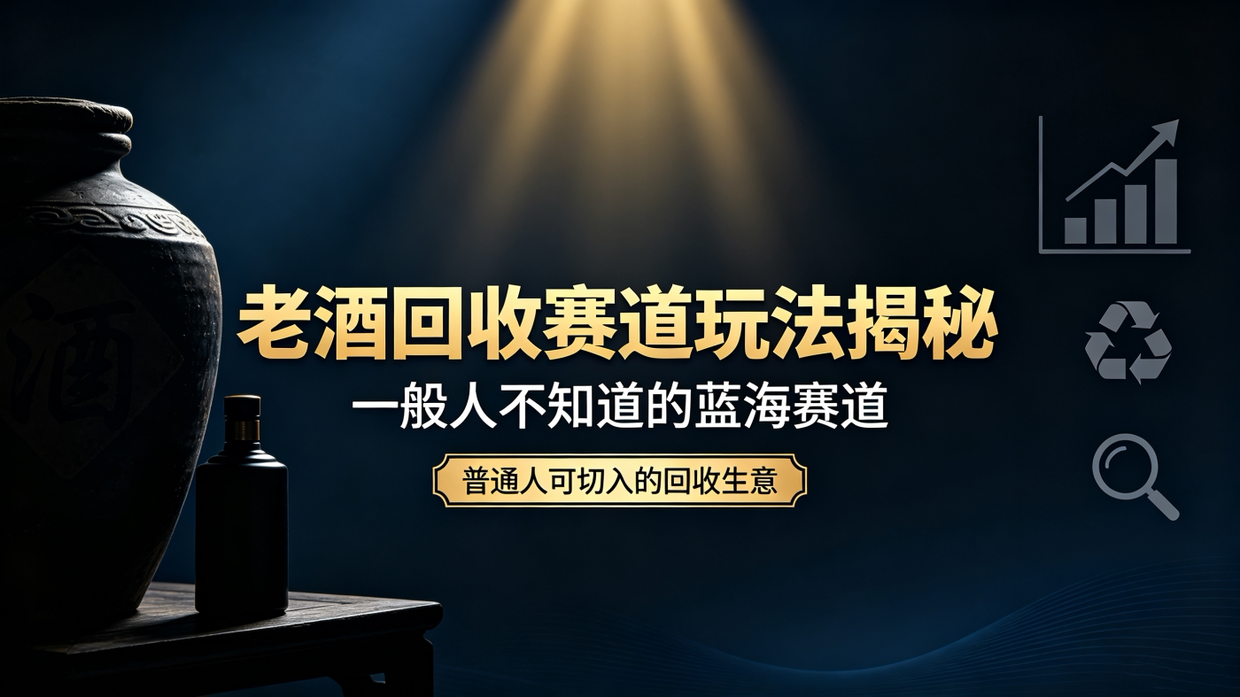 M6581448老酒回收赛道玩法揭秘，一般人不知道的蓝海赛道-简创库网