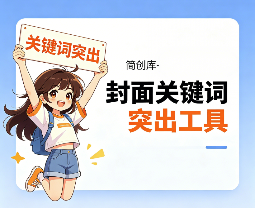 封面文字标题关键词突出工具-简创库，一键让你的封面标题更抓眼-简创库网