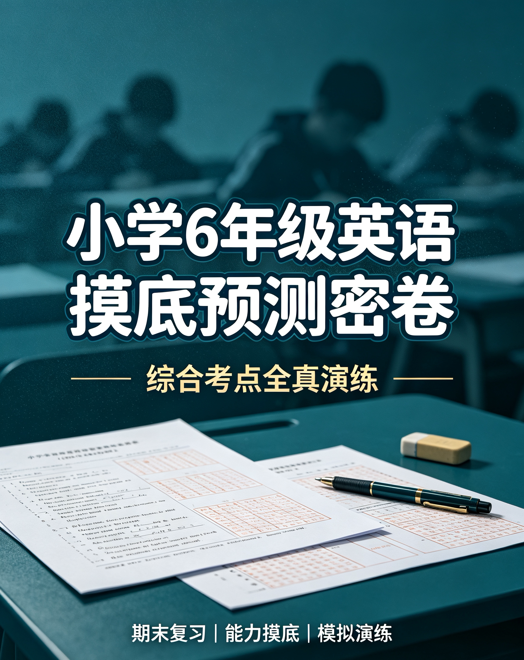 K85940小学6年级英语摸底预测密卷（综合考点全真演练）-简创库网