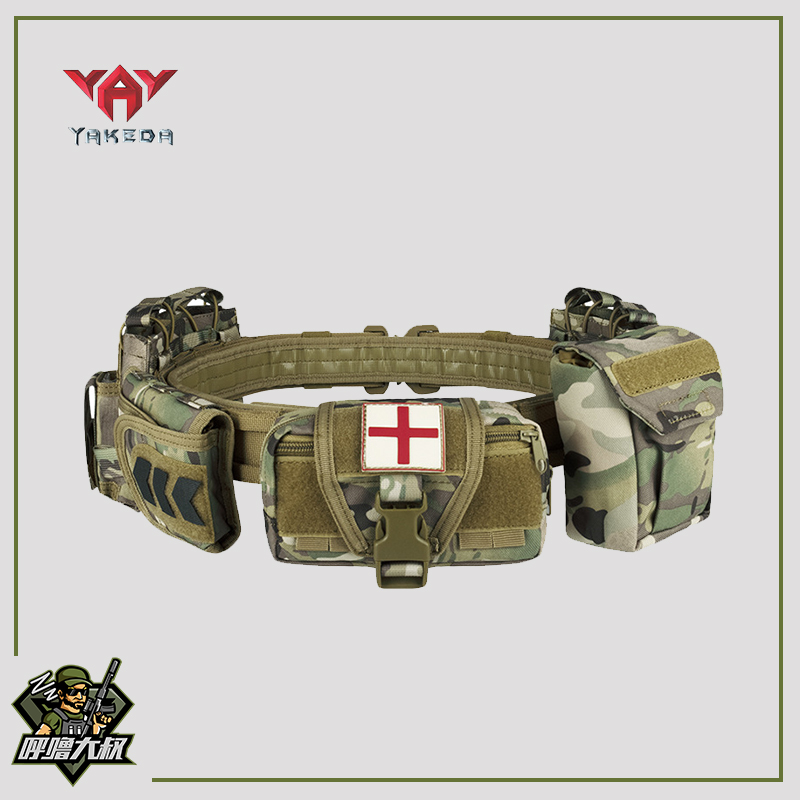 Snore Uncle Jacoda MOLLE Tactical Belt Multifunction Cashier Bag Combat Equipment Waist Seal Suit Subpackage-Taobao