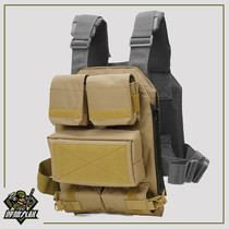 Uncle Hulu wargame tactical vest JPC2 0 multifunctional accessory bag molle mounting accessories hanging bag