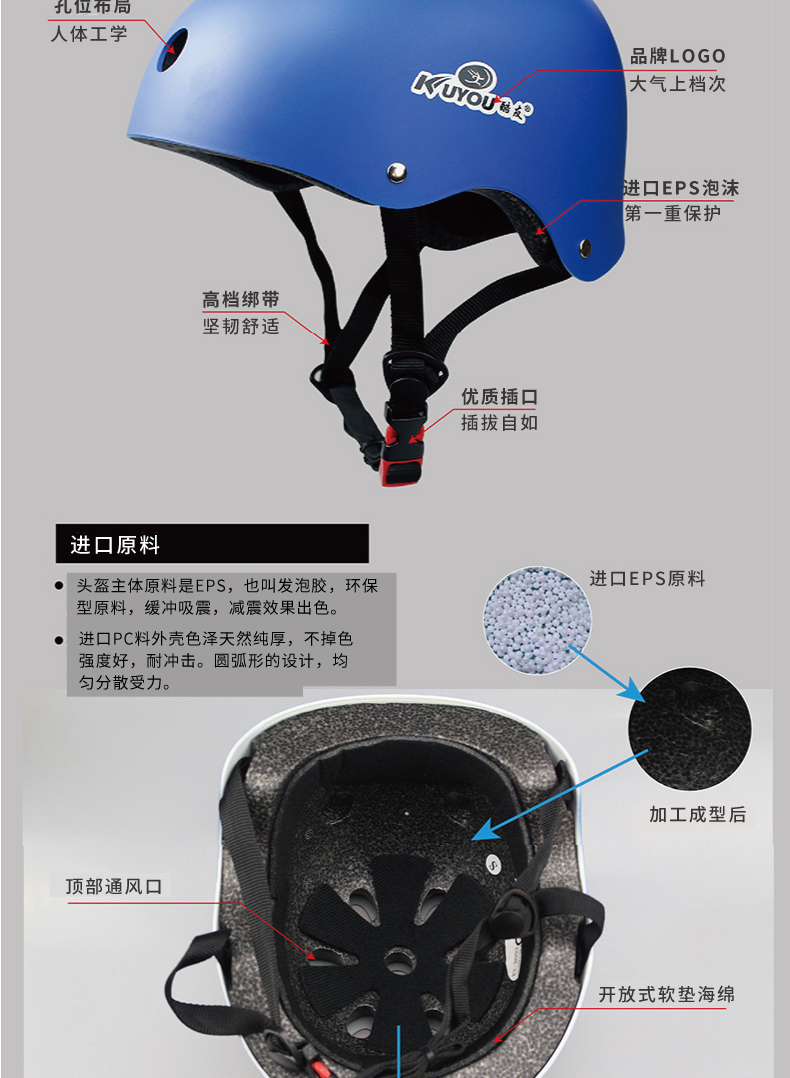 Trẻ em cân bằng xe đạp leo núi trẻ em cưỡi mũ bảo hiểm xe đạp bảo vệ thanh niên skate mũ bảo hiểm - Smart Scooter xe thang bang