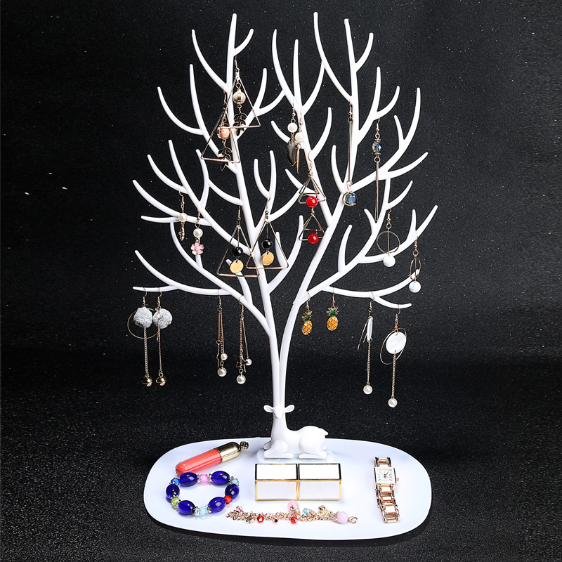 Creative Jewellery Racks Deer Corner Small Bird Treetop JEWELLERY GIFT FINISHING Necklace Pendant Earrings Show Props