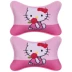 Xe Hellokitty trên xe bên trong phim hoạt hình cung cấp tay lái tấm che nắng khăn giấy đặt trang trí mèo KT