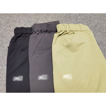 French MILE mens thickened soft shell sports long outdoor spring and autumn windproof water repellent and breathable trousers