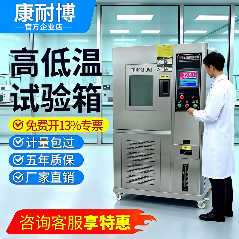 High and Low Temperature Test Chamber, Programmable Constant Temperature and Humidity Test Chamber, Small Wet Heat Alternating Simulation Environment Aging Test