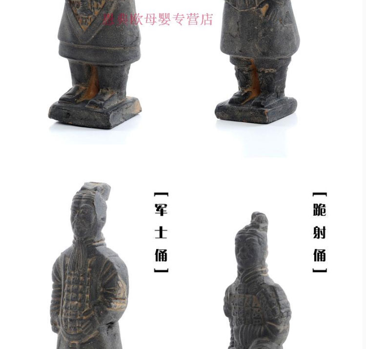 Pino Khảo cổ Khai quật Đồ chơi Khủng long Sáng tạo DIY Handmade Phục sinh Quân đoàn Chiến binh đất nung Nhỏ vừa đồ chơi cho bé trai