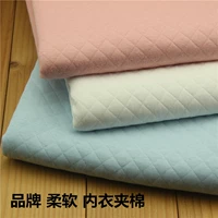 Nhãn hiệu bông vải đan vải bông cotton áo len mùa xuân Qiuyiqiuku 3 màu nửa giá mét - Vải vải tự làm vải dạ ép