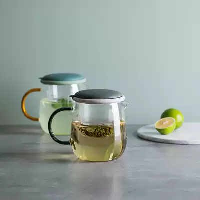 Glass Teapot Single pot Kettle Teapot Filter tea making Household heat-resistant Teapot Teacup Black tea tea set