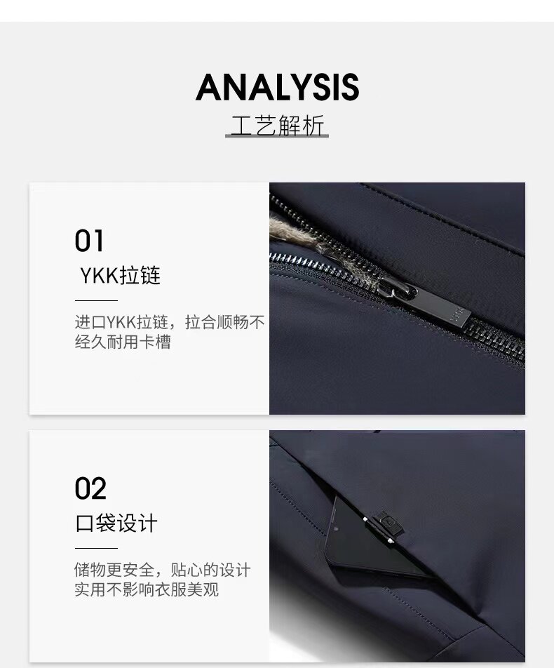 Меховая одежда 貂博士尼克服男整貂水貂连帽中长派克服大衣皮草厚皮毛一体外套冬