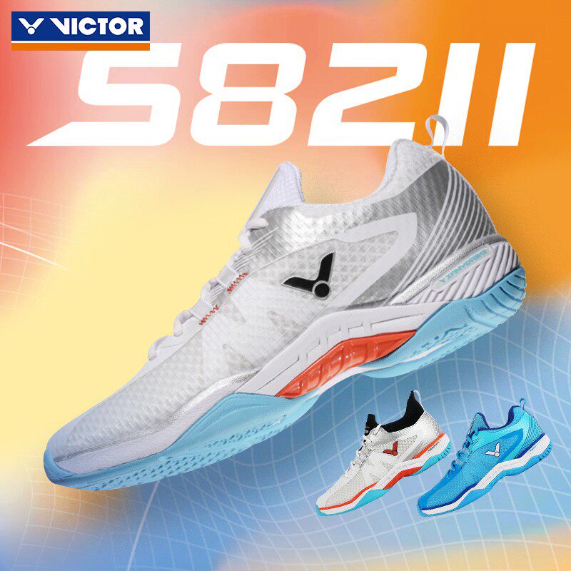 The new victory VICTOR badminton shoes S82 II second generation speed type anti-torsion shock absorption professional competition shoes