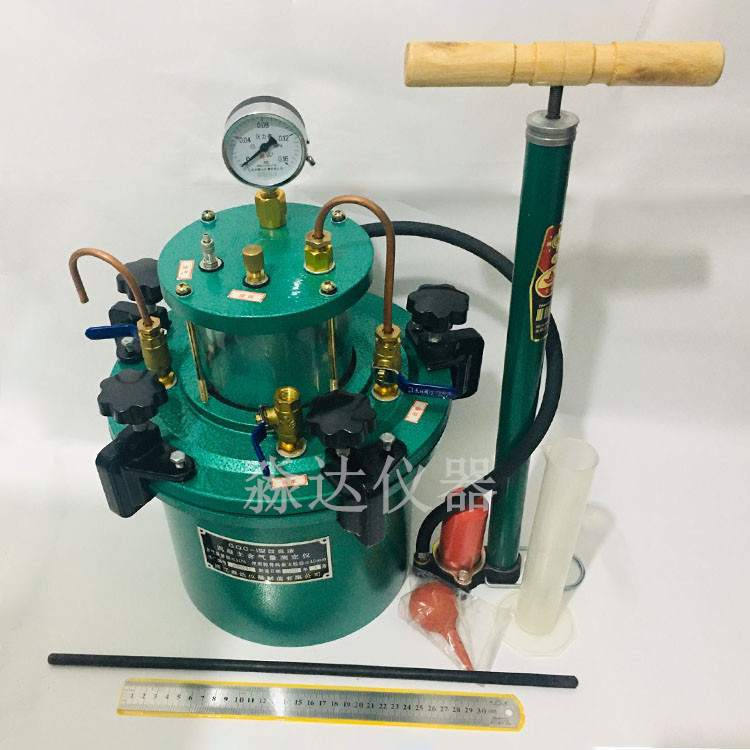 GQC-I type improvement method concrete with gas measurement Dingmeter concrete contains gas measuring instrument volume 7L