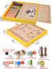 Flying Chess, Backgammon, Children's Early Education Educational Games, Checkers, Multi-Functional Games, All-In-One Chess, Primary School Students' New Year Toys