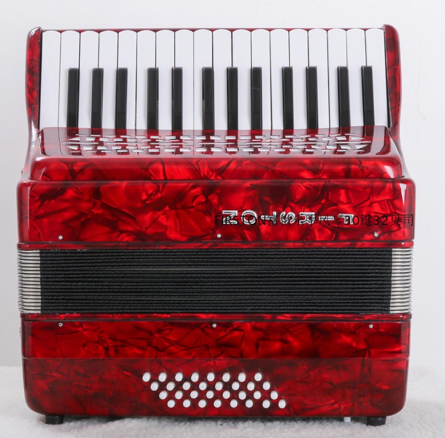 Fusele 30 keys 32 bass bs children's adult professional accordion keyboard piano 32 bass instrument