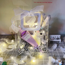 Star Dew doll creative birthday gift practical hand gift to send girls girlfriends high-end transparent gift box