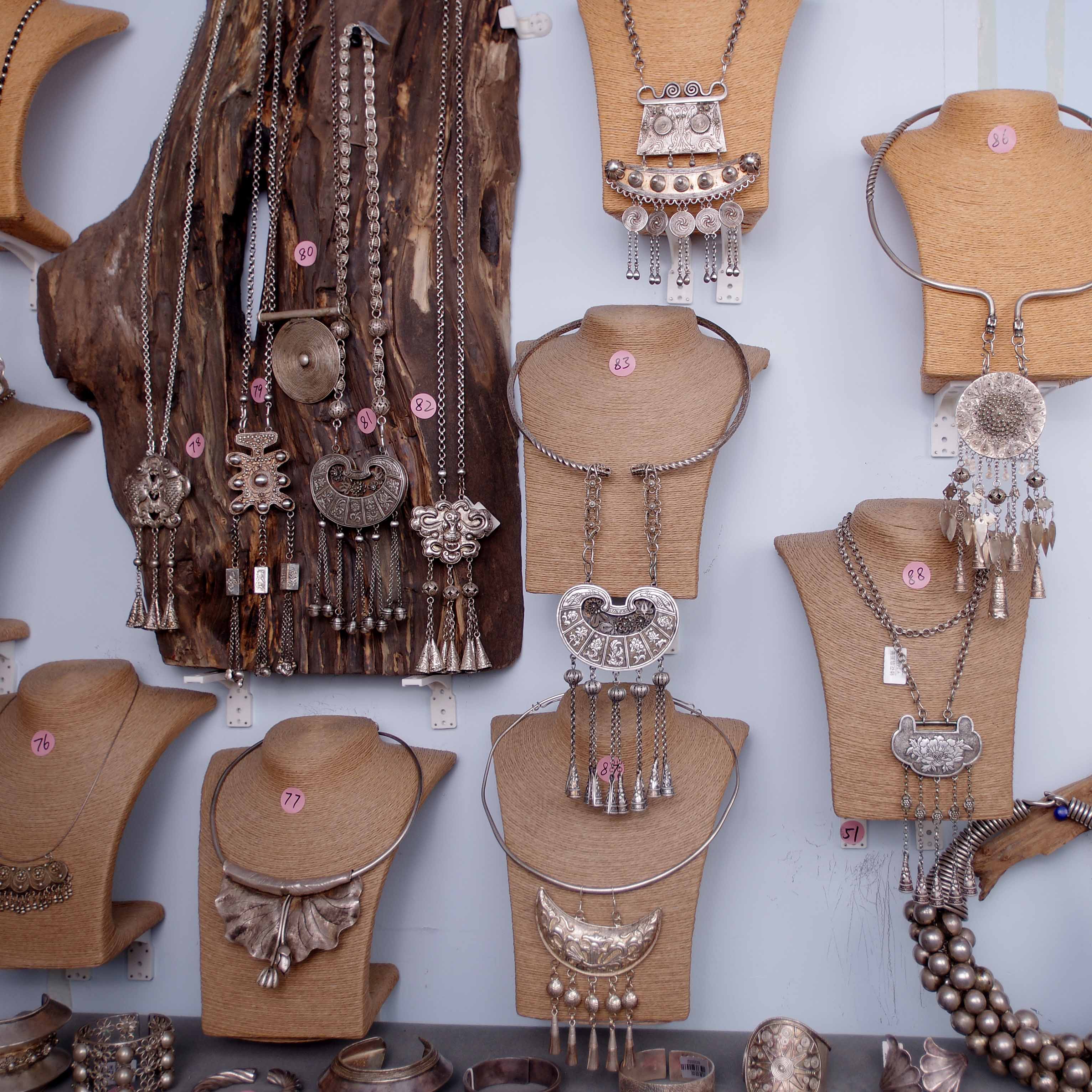 Original design handmade 999 foot silver Item Circle Lock Ring Earrings Earrings Live Hyper connection Private shoot No