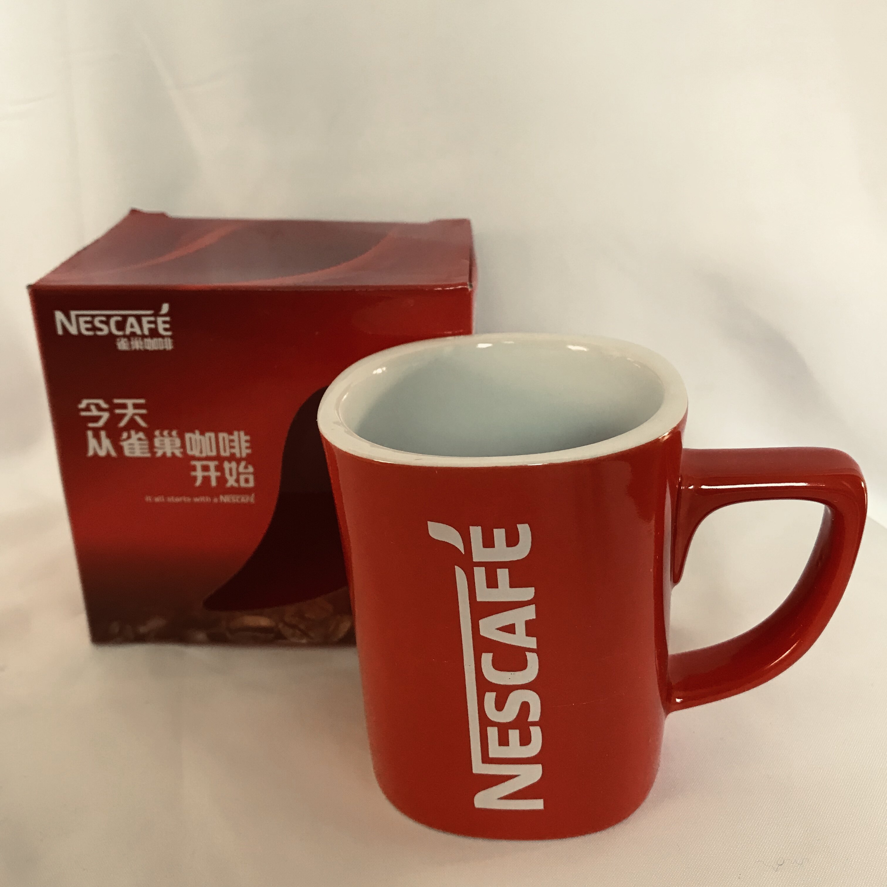 Nescafe cup with box no 975976 unused products