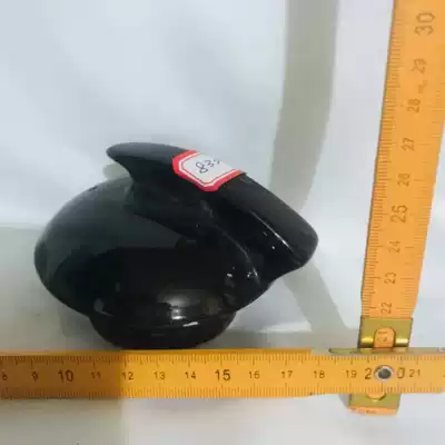 Tea pot cover porcelain cover dark brown opposite sex button 835 does not make supplies