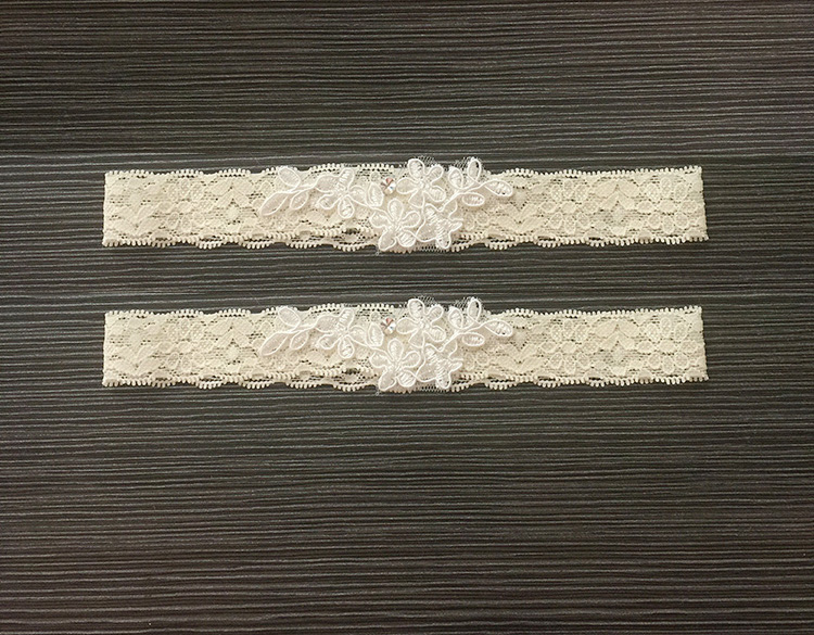 Cô dâu châu Âu và Mỹ garter garter ren chân vòng tròn công chúa gợi cảm đùi vòng chân che phụ kiện đám cưới 5306 dây nịt bít tất gợi cảm