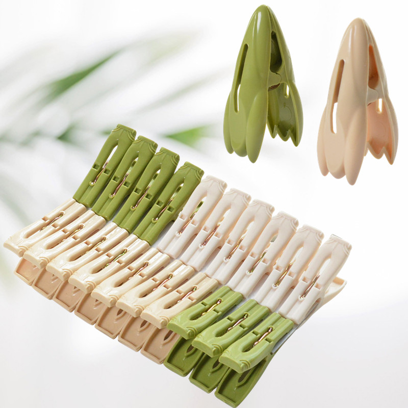 Huahu20 plastic clip drying rack windproof non-slip clip Household baby drying clip thickened clip creative clip