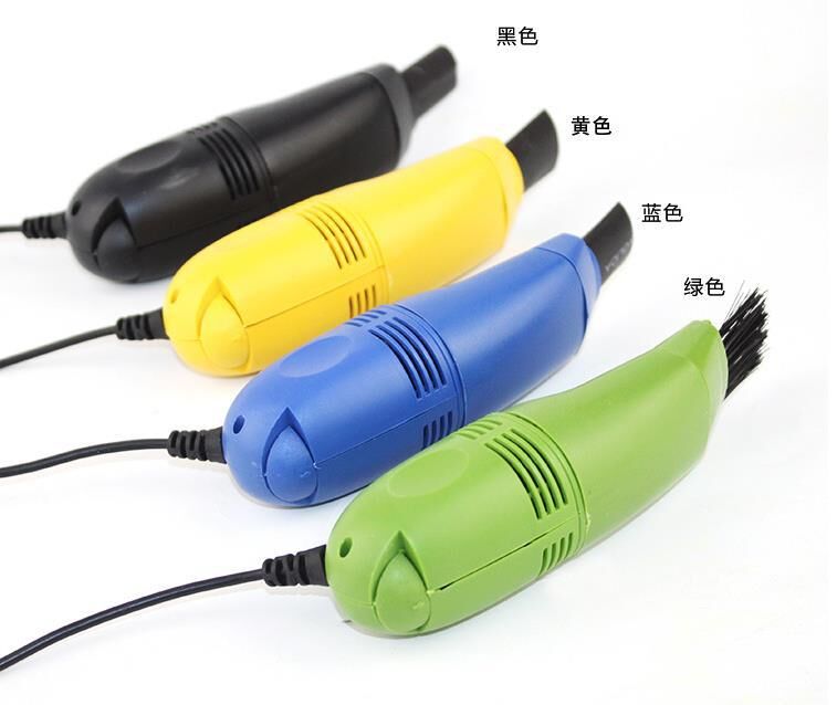 Máy hút bụi bàn phím mini USB Máy quét bụi siêu nhỏ Máy tính bụi Máy tính xách tay Máy hút bụi USB - USB Aaccessories quạt pin mini