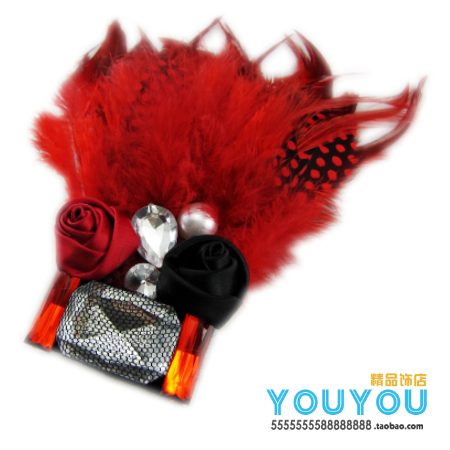 Broche Lovers en plume - Ref 1174123 Image 18