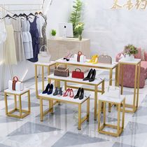 Flowers cosmetic clothing shoes and hats Island multilayer booth liu shui tai zhan zhuo Florist flower gao di zhuo 7 piece set