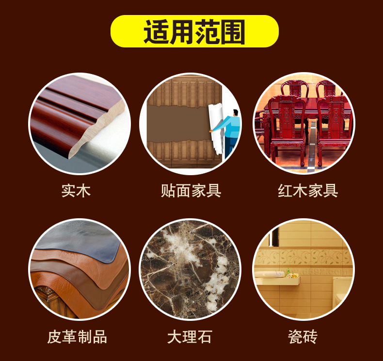 Bi Lizhu chăm sóc đồ nội thất phun sáp 2 chai Đồ nội thất sáp sạch gỗ rắn tráng men gỗ gụ bảo trì đồ nội thất đặc biệt - Phụ kiện chăm sóc mắt vệ sinh túi xách hàng hiệu