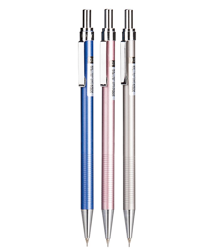 Able (Deli) 6492 active pencil automatic pencil 0 0 5mm 7mm 7mm active pencil pressing pen automatic pen metal rod pencil activity lead core automatic pencil core substitute core with oak