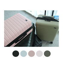 Simple Nordic horizontal pattern Japanese wind frosted texture super quiet luggage