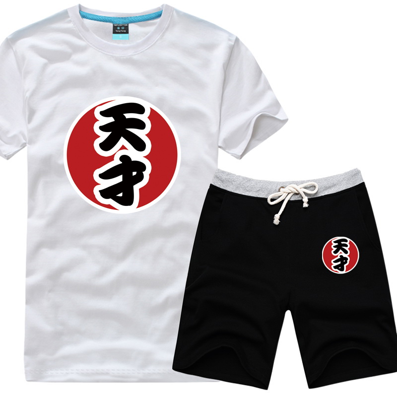 跑男夏装班服情侣套装奔跑吧兄弟陈赫同款天才