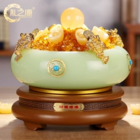 礼之源 Liuli Baiyu Sifang Cai Golden Toad Jugu Treasure Bagura Fortune Fortune Fortune Gift