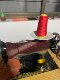 New Old-Fashioned Pedal Sewing Machine Pagoda Thread Stand Universal Trapeze Butterfly Peony Bee with Bearing Single Thread Stand