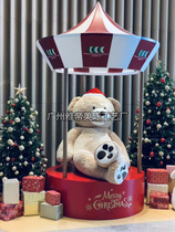 Christmas creative display cabinet promotion booth booth Canton Fair exhibition scene layout cabinet shopping mall Hotel beauty Chen