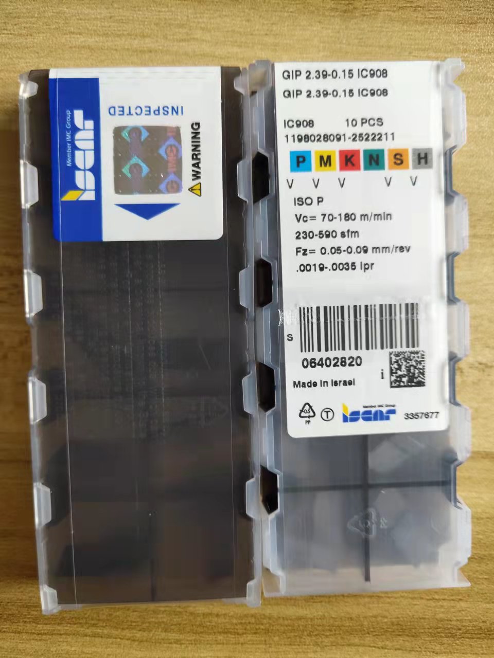 Iscar GIP1 78-0 18 IC908 GIP2 87-0 20IC808 GIP1 57-0 15IC908