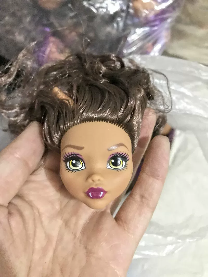 Натуральная крупнооптовая Гонконг Monster High школьная сказка эльф высшая школа голова младенца с макияжем голова младенца с множеством стилей постоянно обновляется