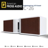 Fross/沸斯 C-26 Полночастотный национальный уровень Hifi Fever Mid-Speaker Home Theatre KTV Audio