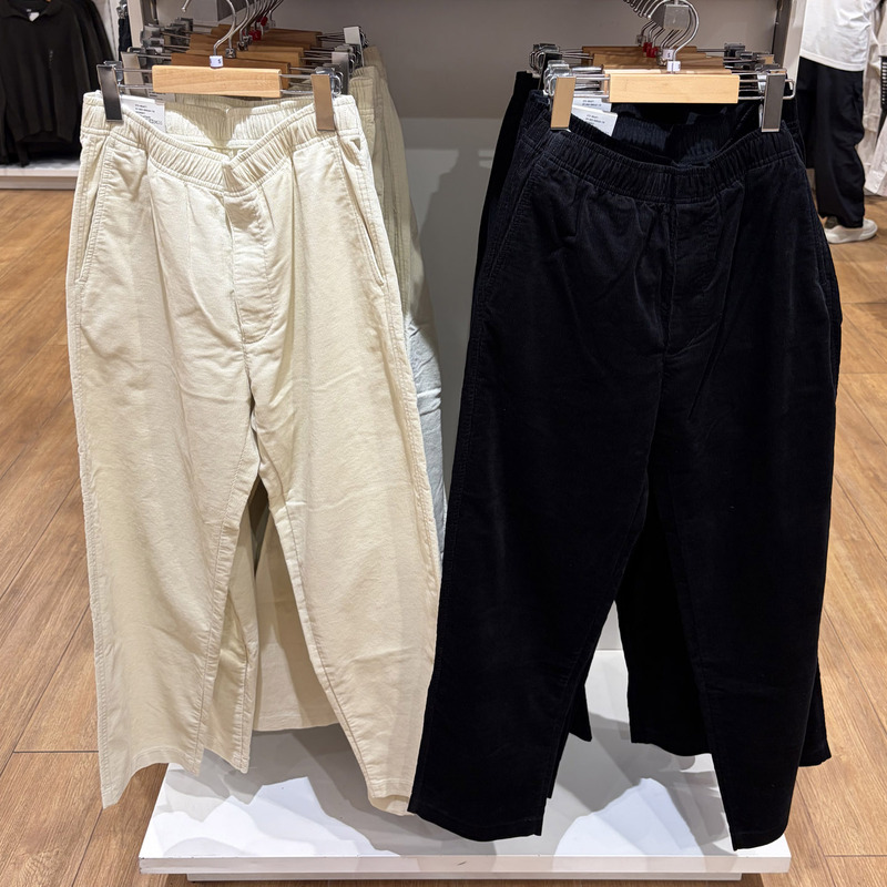 Uniqlo 486471 Men's Corduroy Comfortable Cropped Pants/Trousers/Casual Pants Uniqlo 486471 Men's Corduroy Comfortable Cropped Pants/Trousers/Casual Pants