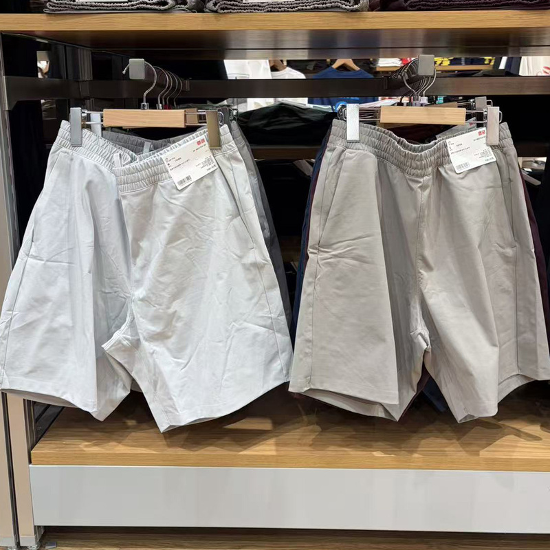 Uniqlo 482317 Men's and Women's High-Elasticity Sports Shorts/Dry-Ex Quick-Drying Pants Super Elastic Sports Uniqlo 482317 Men's and Women's High-Elasticity Sports Shorts/Dry-Ex Quick-Drying Pants Super Elastic Sports