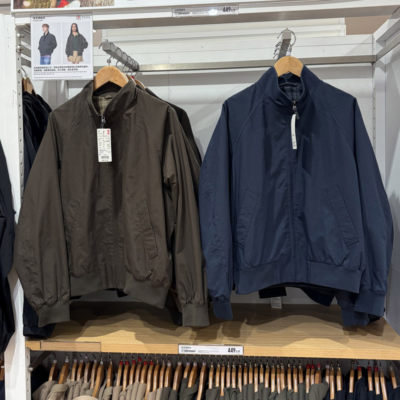 Uniqlo 484610 487318 Men's and Women's Harrington Jacket/Coat Jacket