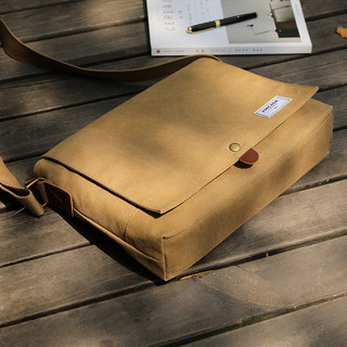 Functional Backpack, Shoulder Bag, Canvas Men's Bag, Crossbody Bag, Casual Sports Messenger Bag, College Student Simple School Bag, Trendy Brand for Women