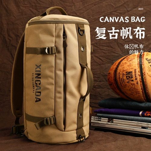 Спортивная универсальная сумка на одно плечо для спортзала, вместительная и большая сумка для путешествий подходит для мужчин и женщин, баскетбольная сумка для телефона, школьный рюкзак