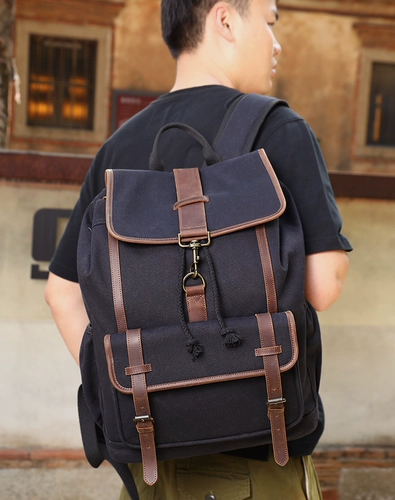 新潮代 Универсальный рюкзак, сумка для путешествий, тканевый вместительный и большой ноутбук, бизнес-версия, 15.6 дюймов