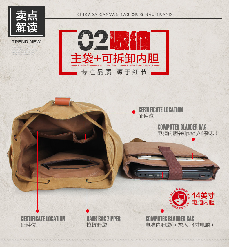 Sac pour homme - Ref 49757 Image 14