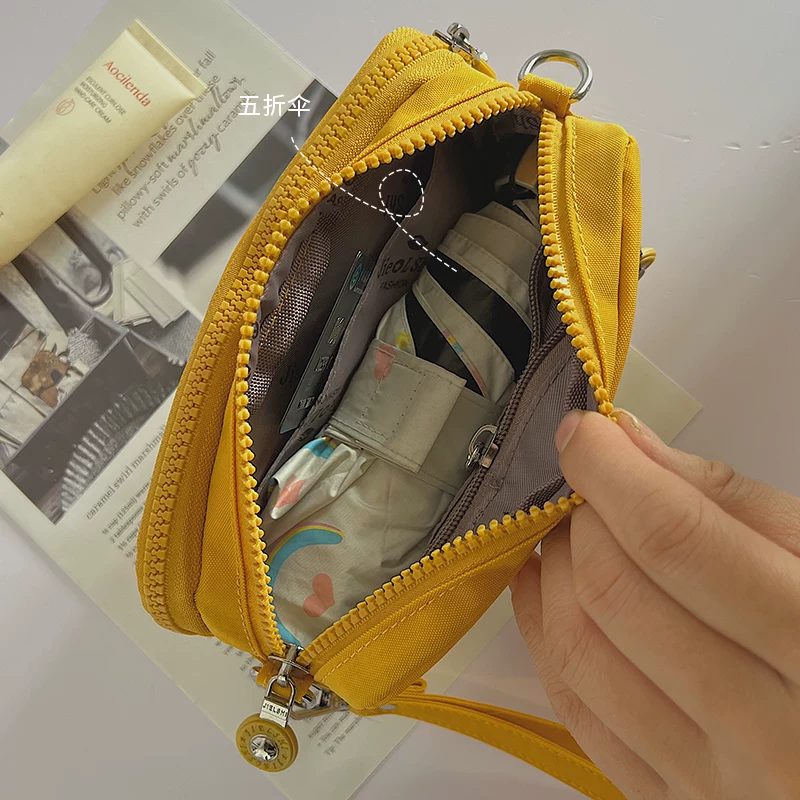 Нейлоновая водонепроницаемая модная маленькая clutch bag, маленькая сумочка для телефона