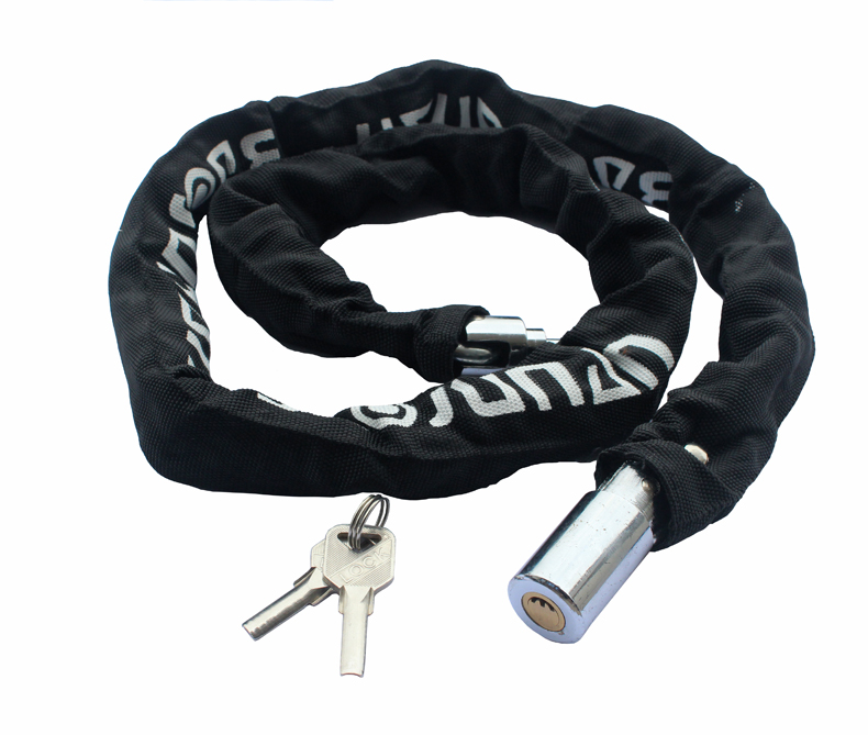 Chain Lock Bike Lock Theft Lock Anti-Clippings Mountain Bike Lock Bike Universal Chain Lock Electric Car Chain Lock-Taobao