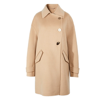 (Artistically Large Coat) Triple Color 2023 Winter New Merillard Mid-Face What About The Full Wool Coat Daughter