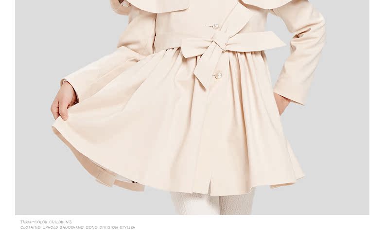 Manteau pour fille en Toile de coton - Ref 2162780 Image 16