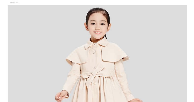 Manteau pour fille en Toile de coton - Ref 2162780 Image 17